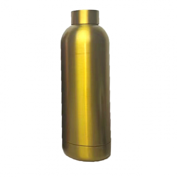 Hot Sale Customization 500ml New Style Bottle Double Wall Stainless Steel Water Bottle Vacuum Flask with Electroplate product image
