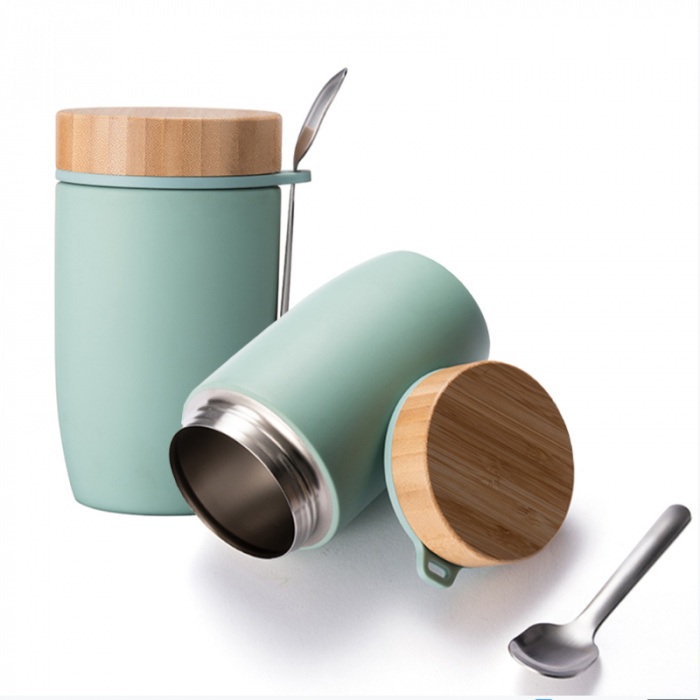Insulated Thermos  Double Wall Camping Food Jar  Stainless Steel Tumbler Thermos Vacuum Flask product image